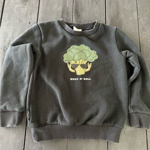 Tiny Tribe Broc N Roll Crew Sweatshirt Size 5/6